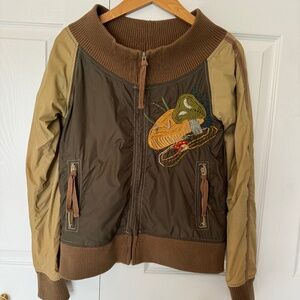 Vintage bomber jacket
